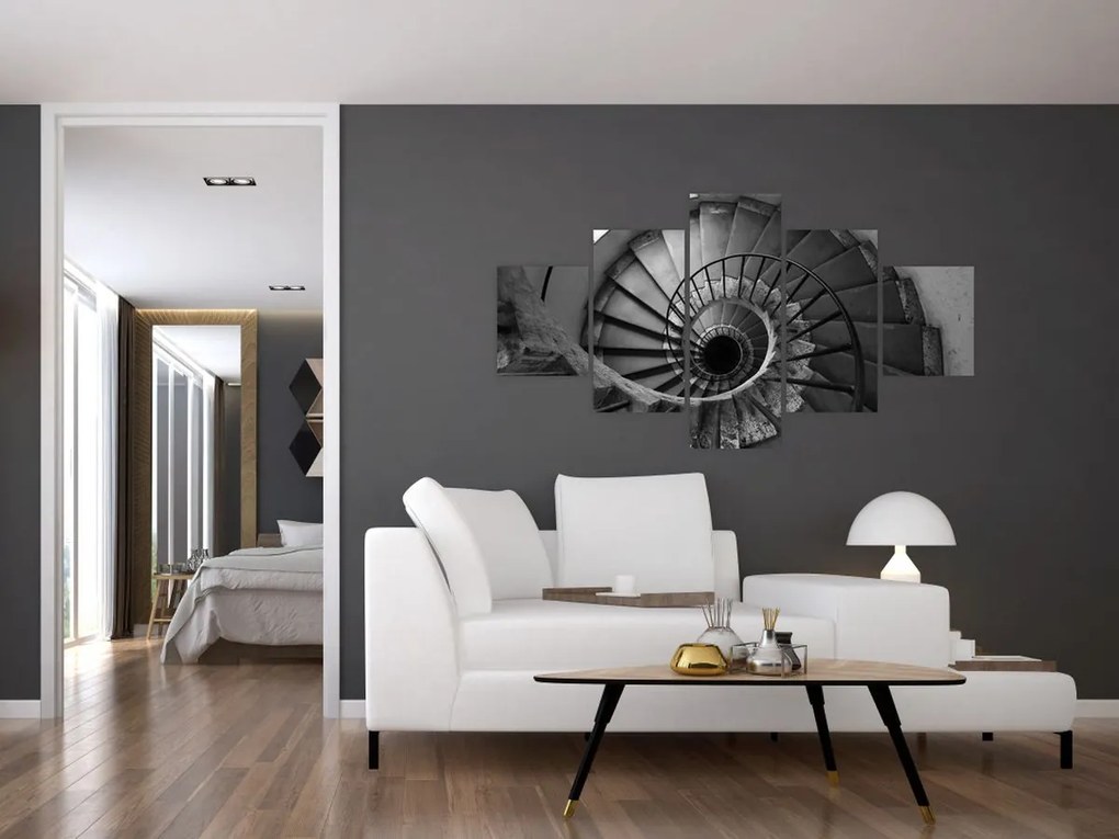 Obraz - Schody (125x70 cm)