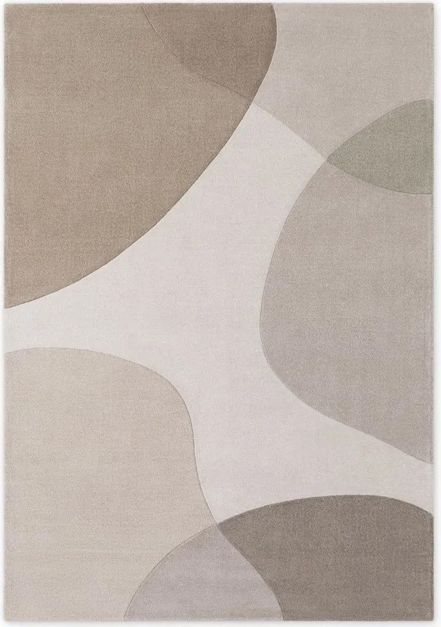 Beżowy wełniany dywan tkany ręcznie 160x230 cm Hackney Clarissa – Ted Baker