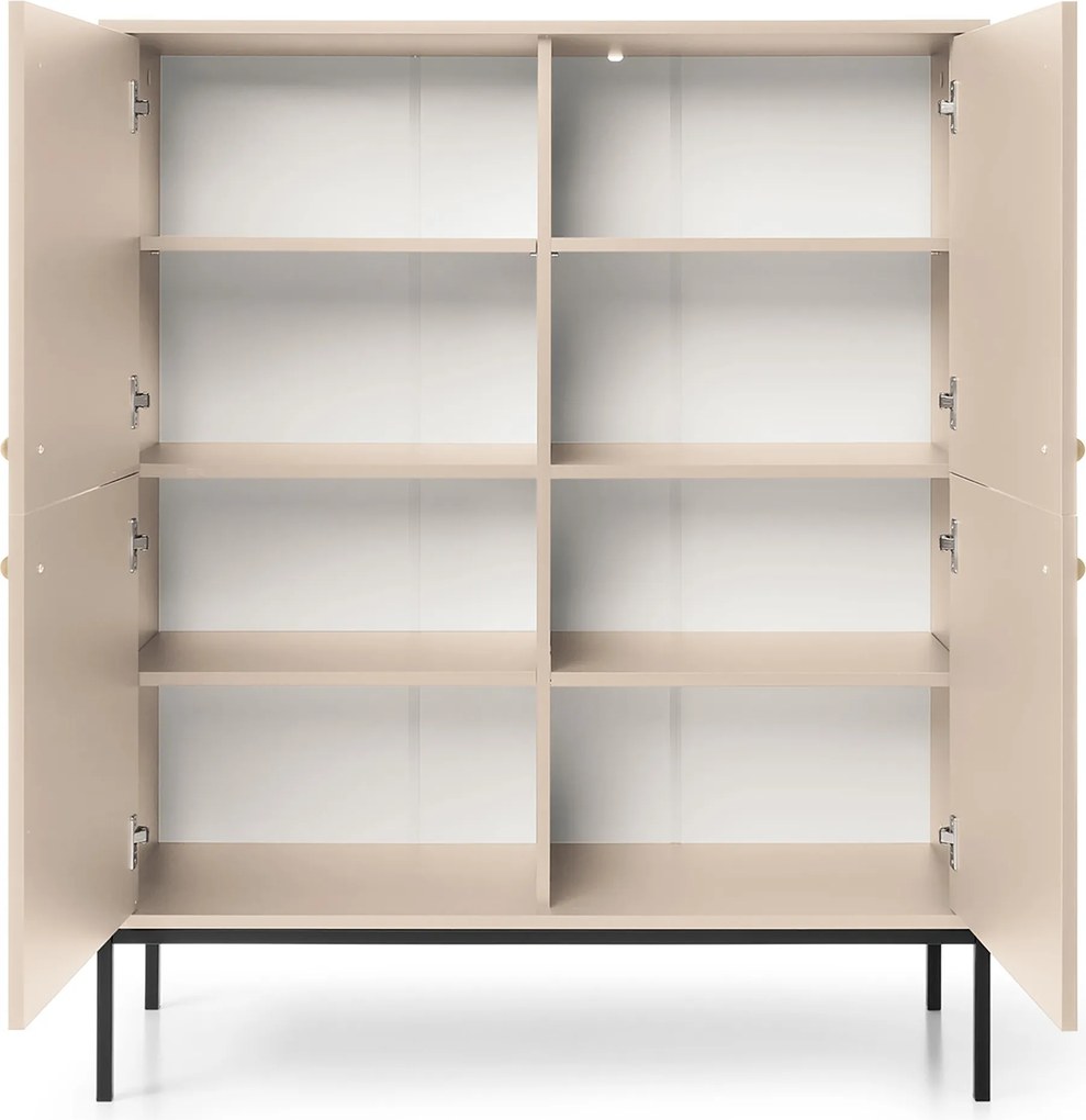 Komoda MONDO 104 cm do Salonu Sypialni Odcienie beżu