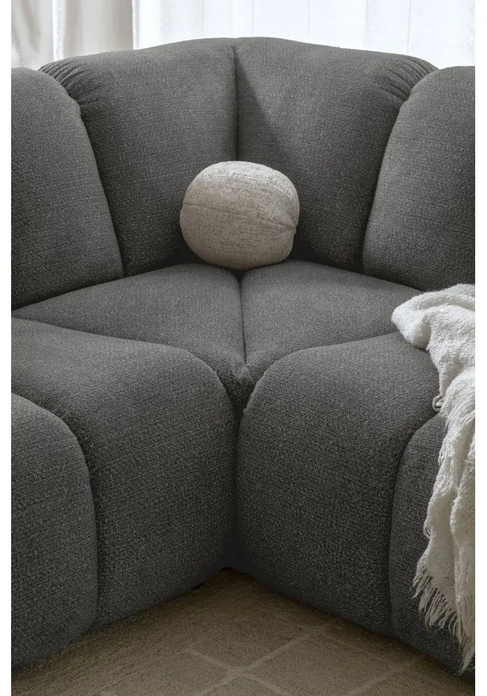 Szary narożnik (lewostronny/w kształcie litery U) Shell – Miuform