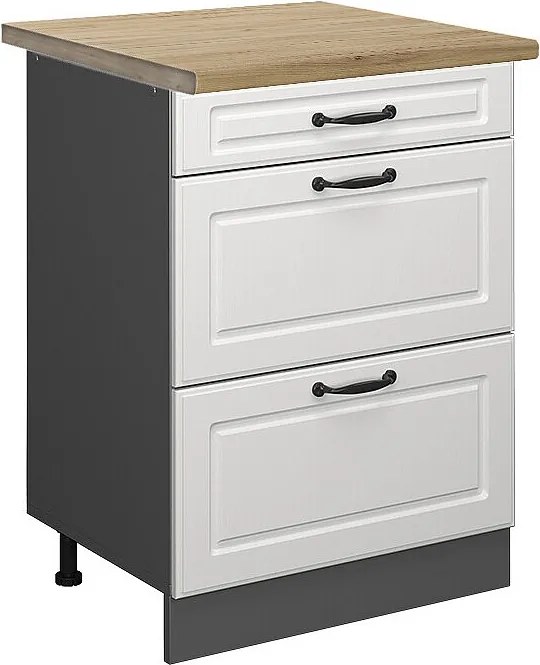 Szafka dolna do kuchni biały domek wiejski 60x60x81.6 r-line