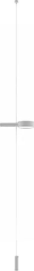 Zafferano SUPER O Biała lampa wisząca LED z możliwością ładowania i ściemniania - 1 moduł świetlny