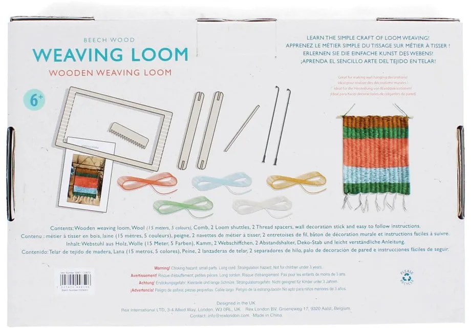 Zestaw kreatywny Weaving Loom Set – Rex London