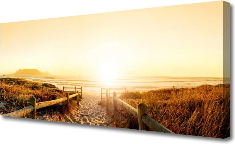 Obraz drukowany na płótnie Ścieżka ku Horyzontowi