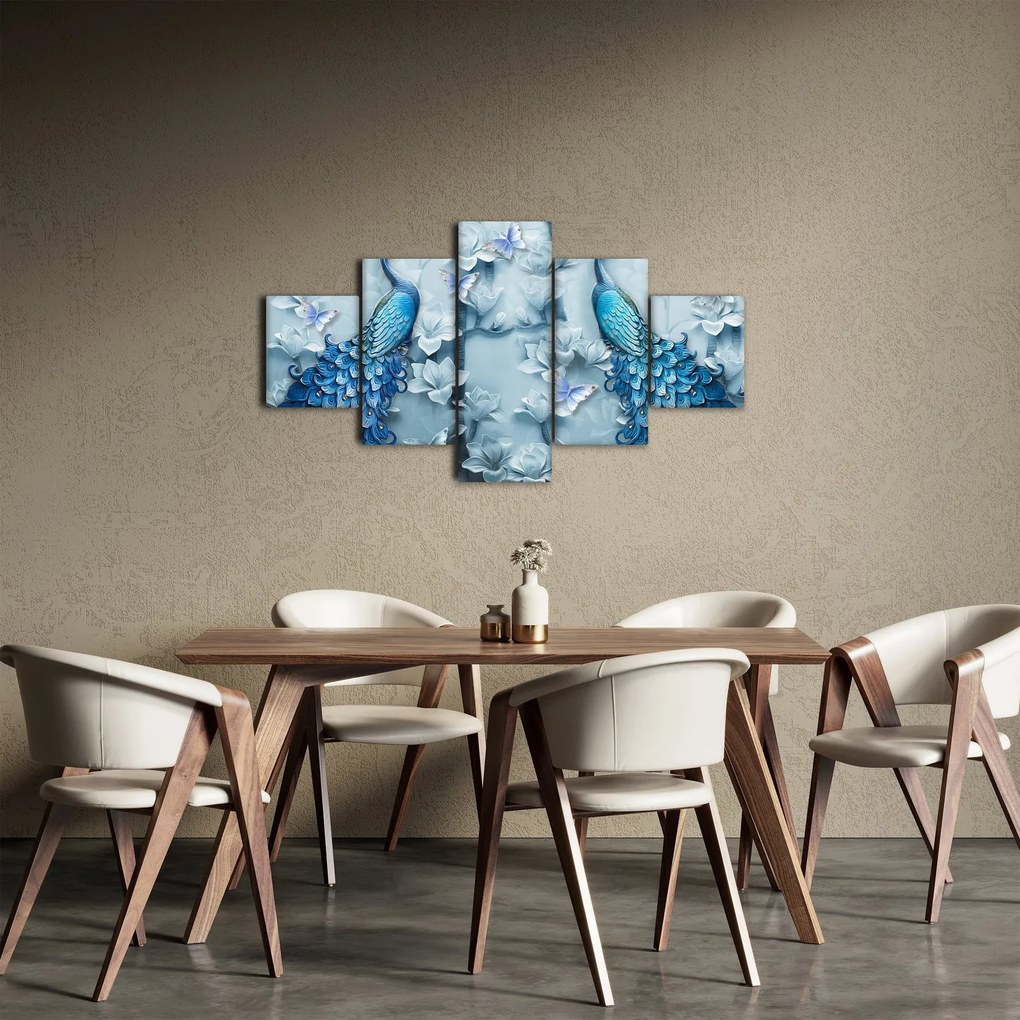 Obraz pawi (125x70 cm)
