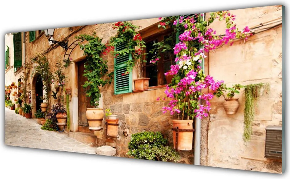 Panel Kuchenny Minimalistyczna Bryła Domu