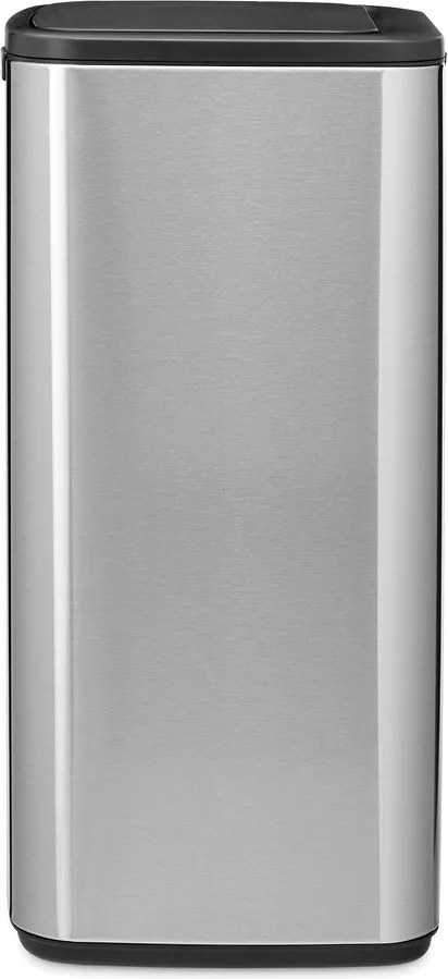 Stalowy kosz na śmieci otwierany na dotyk w kolorze matowego srebra 30 l Bo Touch – Brabantia