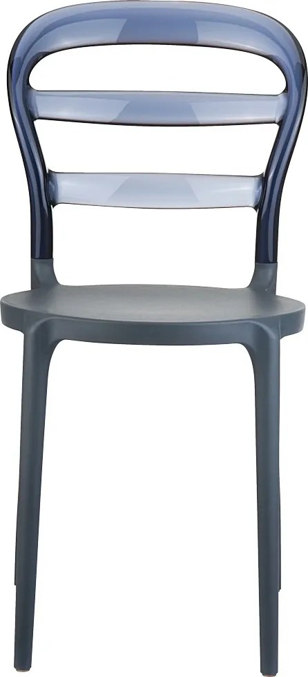 Krzesło Miss BiBi Dark Grey