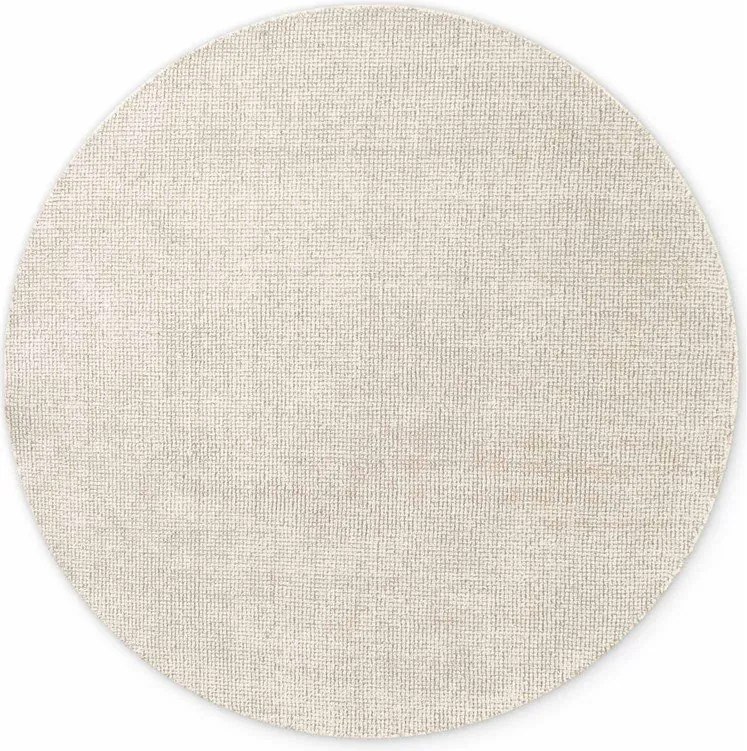Kremowy wełniany okrągły dywan tkany ręcznie ø 200 cm Greenwich – Ted Baker