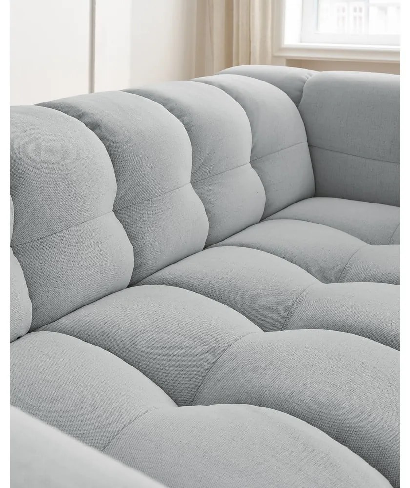 Jasnoszara sofa 232 cm Cloud – Bobochic Paris