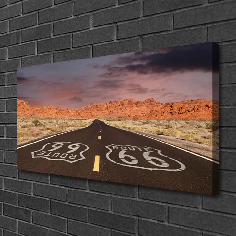 Obraz canvas Bezkresna Droga ku Horyzontowi