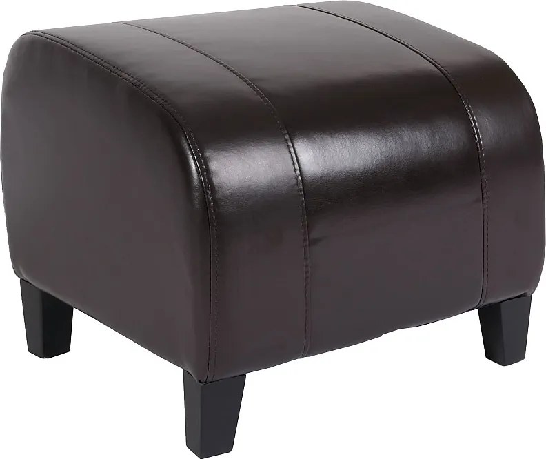 Taboret Aversa,  brązowy