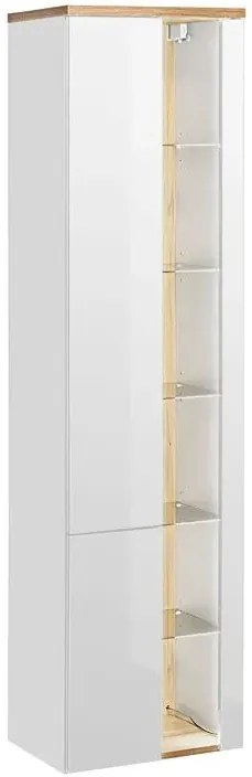 Komplet mebli łazienkowych Laures 4Q 80 cm - Biały połysk