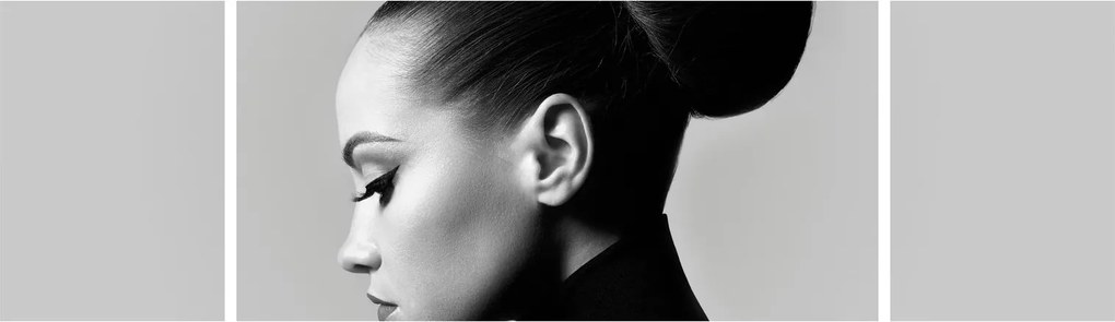 Obraz - Profil pięknej kobiety (170x50 cm)