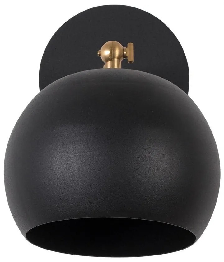 Czarny kinkiet ø 15 cm Stiva – Opviq lights