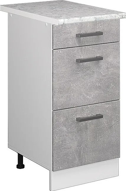 Szafka dolna do kuchni beton 40x60x81.6 r-line
