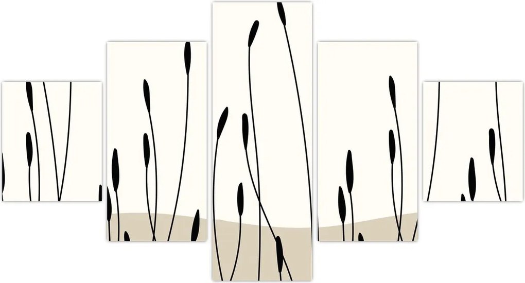 Obraz - Łąka graficzna N⁰3 (125x70 cm)