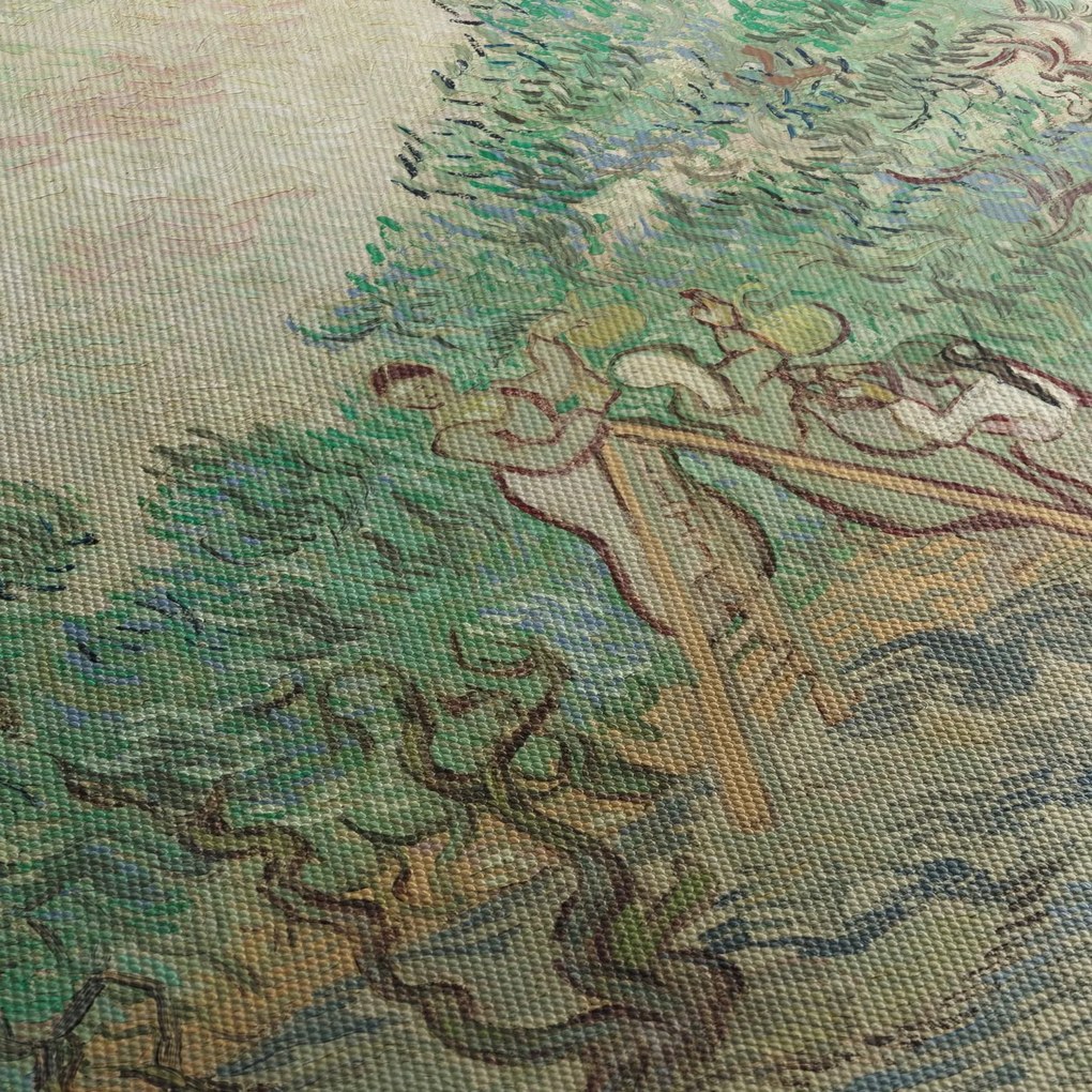 Obraz - Vincent van Gogh, The Olive Orchard, reprodukcje (125x70 cm)
