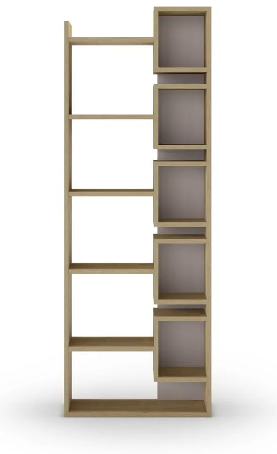 Regał w dekorze dębu 60x168,5 cm Eladi – Marckeric