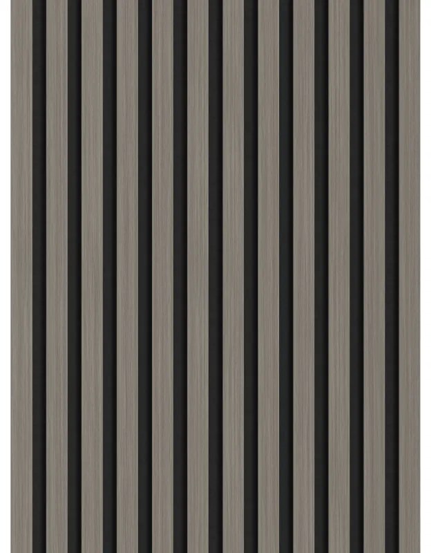 Mexen Lam-F próbka lameli ściennych akustycznych 275 x 30 cm, filc 8 mm, fornir techniczny, Dąb Stalowy - S105-006-S