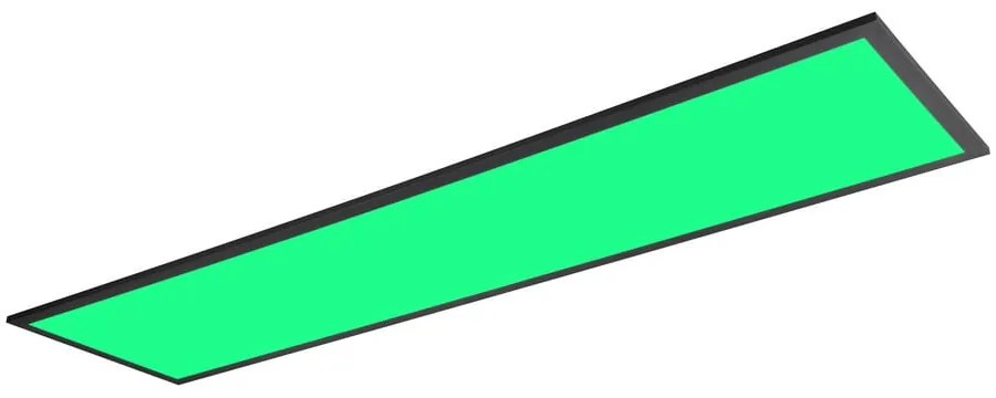 Czarna lampa sufitowa LED 29.5x119.5 cm Beta – Reality