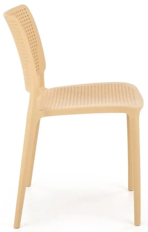 Krzesło K514 pomarańczowe HALMAR