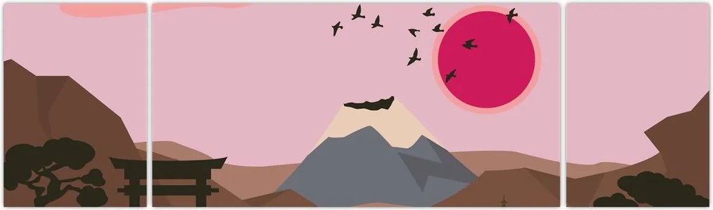 Obraz - Japonia N⁰2 (170x50 cm)