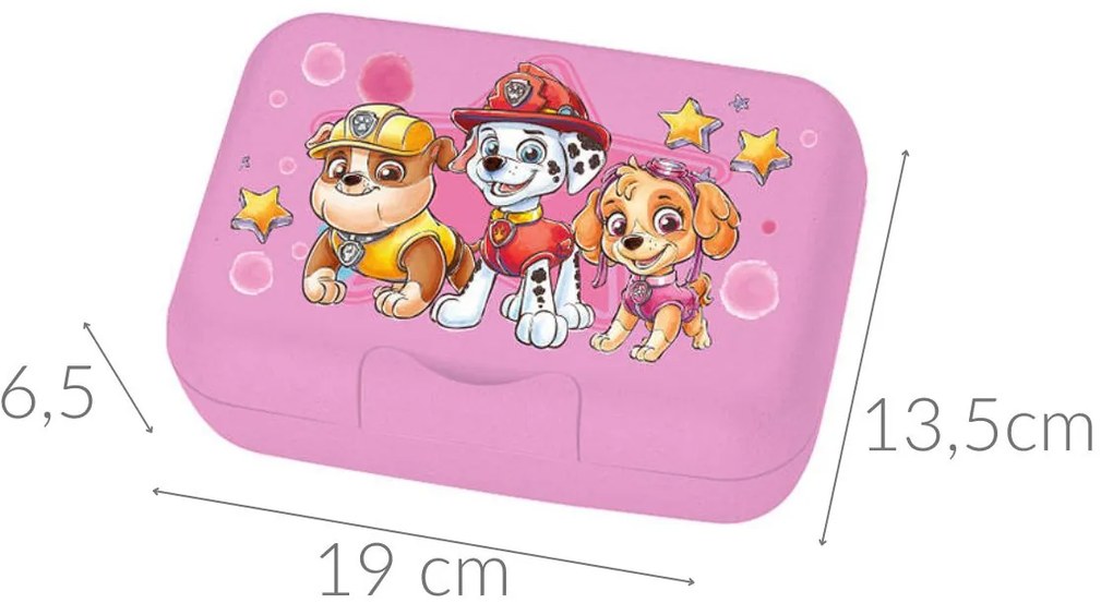 Śniadaniówka dla dzieci CANDY PSI PATROL z tworzywa organic