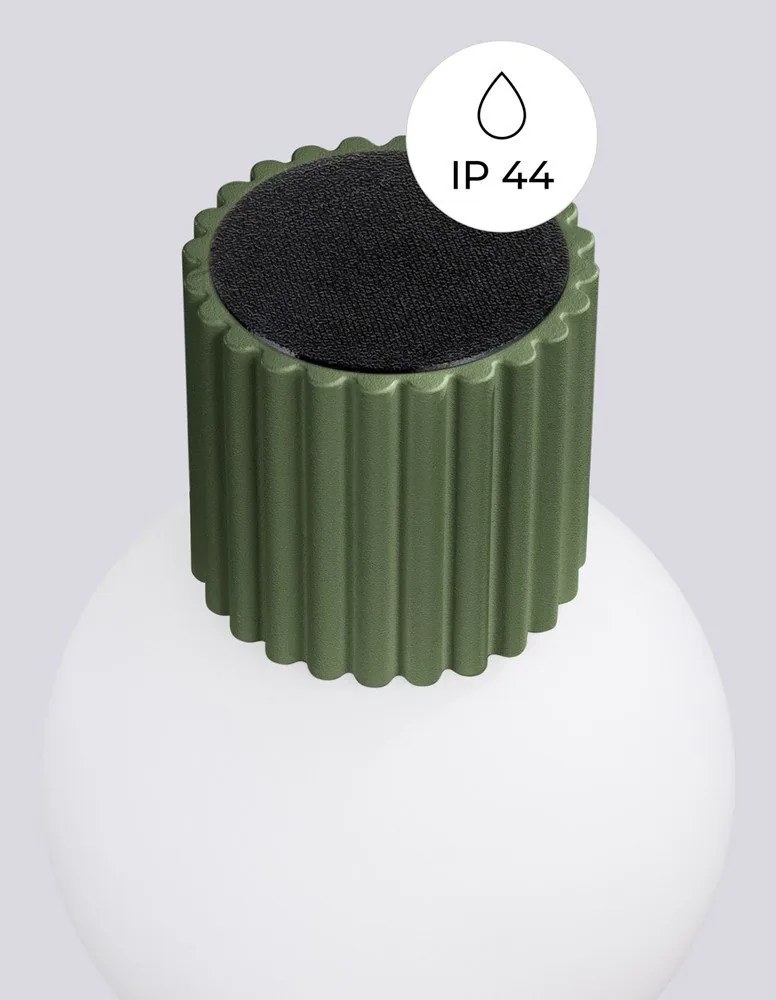 Zielony kinkiet ø 12 cm Orbital – Sollux