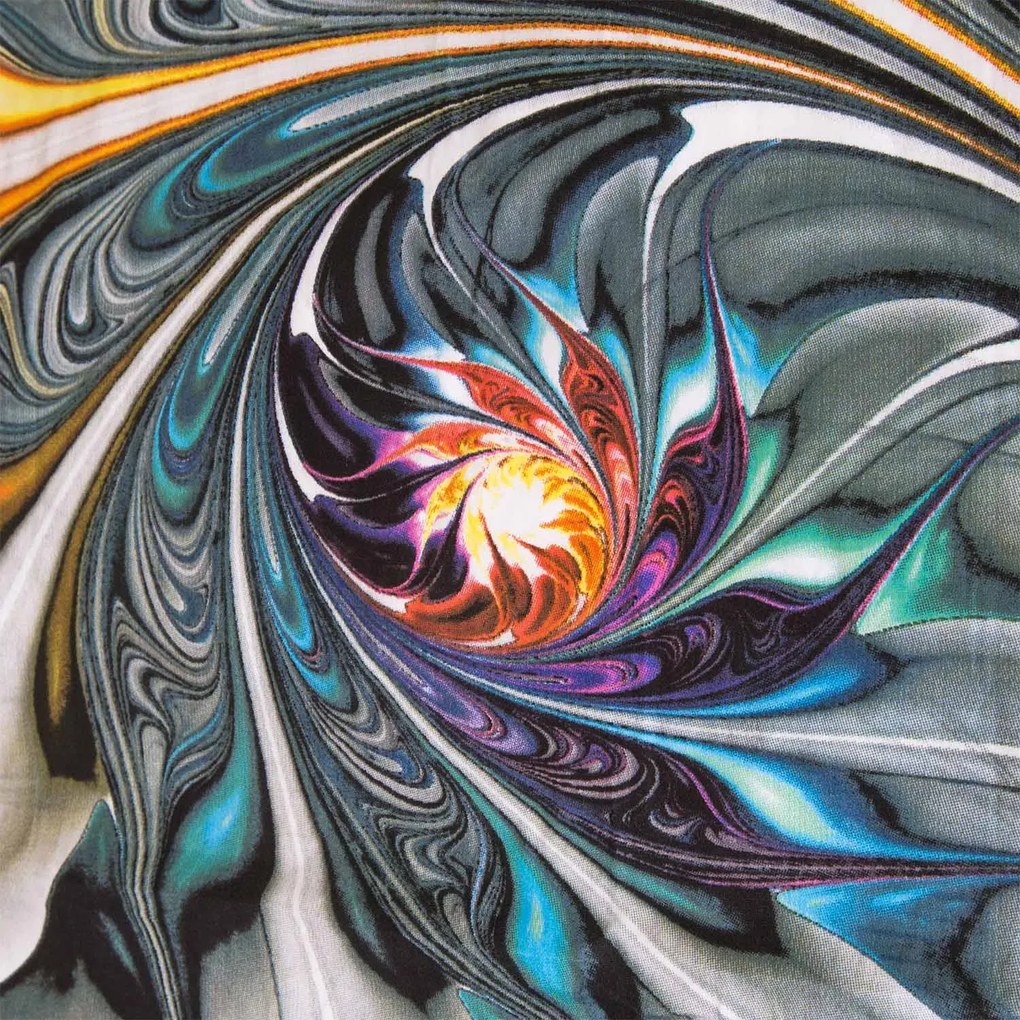 Komplet pościeli satyna bawełniana PANEL 22402 220x200 Darymex
