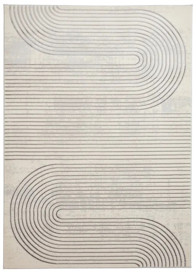 Jasnoszaro-kremowy dywan 200x290 cm Apollo – Think Rugs