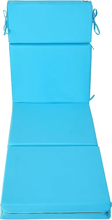 Poduszka na Leżak SucceBuy, 183x53,3 cm, Poduszka na Leżak Ogrodowy, Zestaw 2, Wodoodporny Gruby Odporny na Odbarwienia, z Owiązaniami