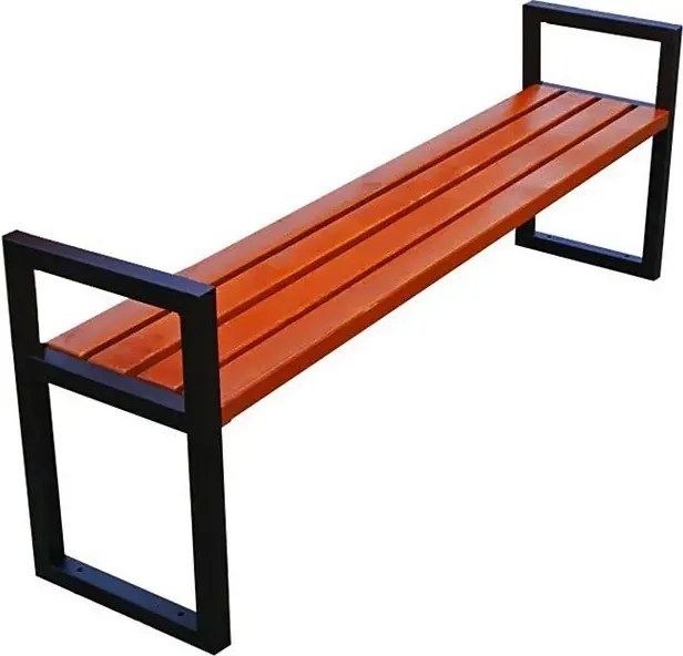 Nowoczesna drewniana ławka parkowa 180 cm M9-W35