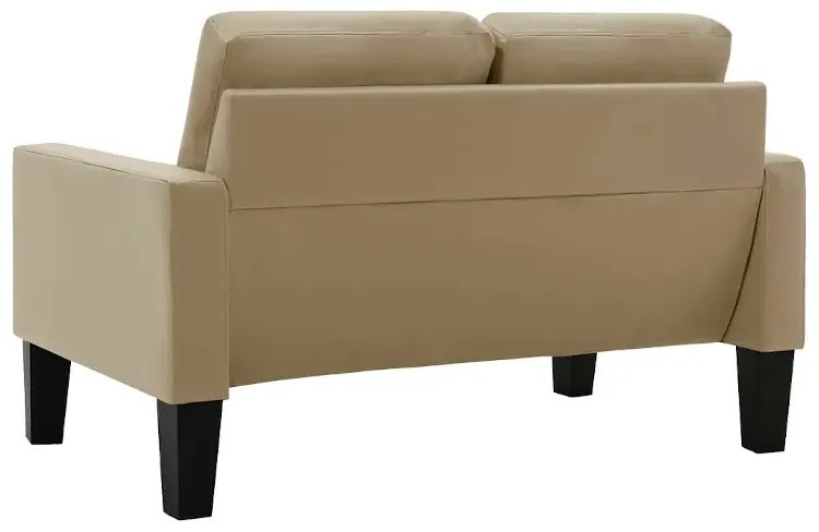 Dwuosobowa sofa w kolorze cappuccino - Clorins 2X