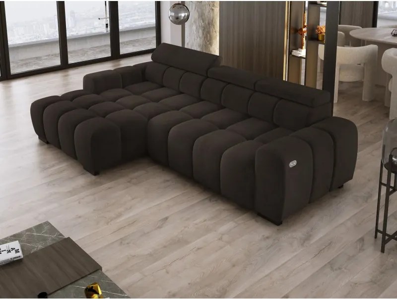 Narożnik OMBO S MINI Lewostronny z Elektryczną Regulacją SALVADOR 04