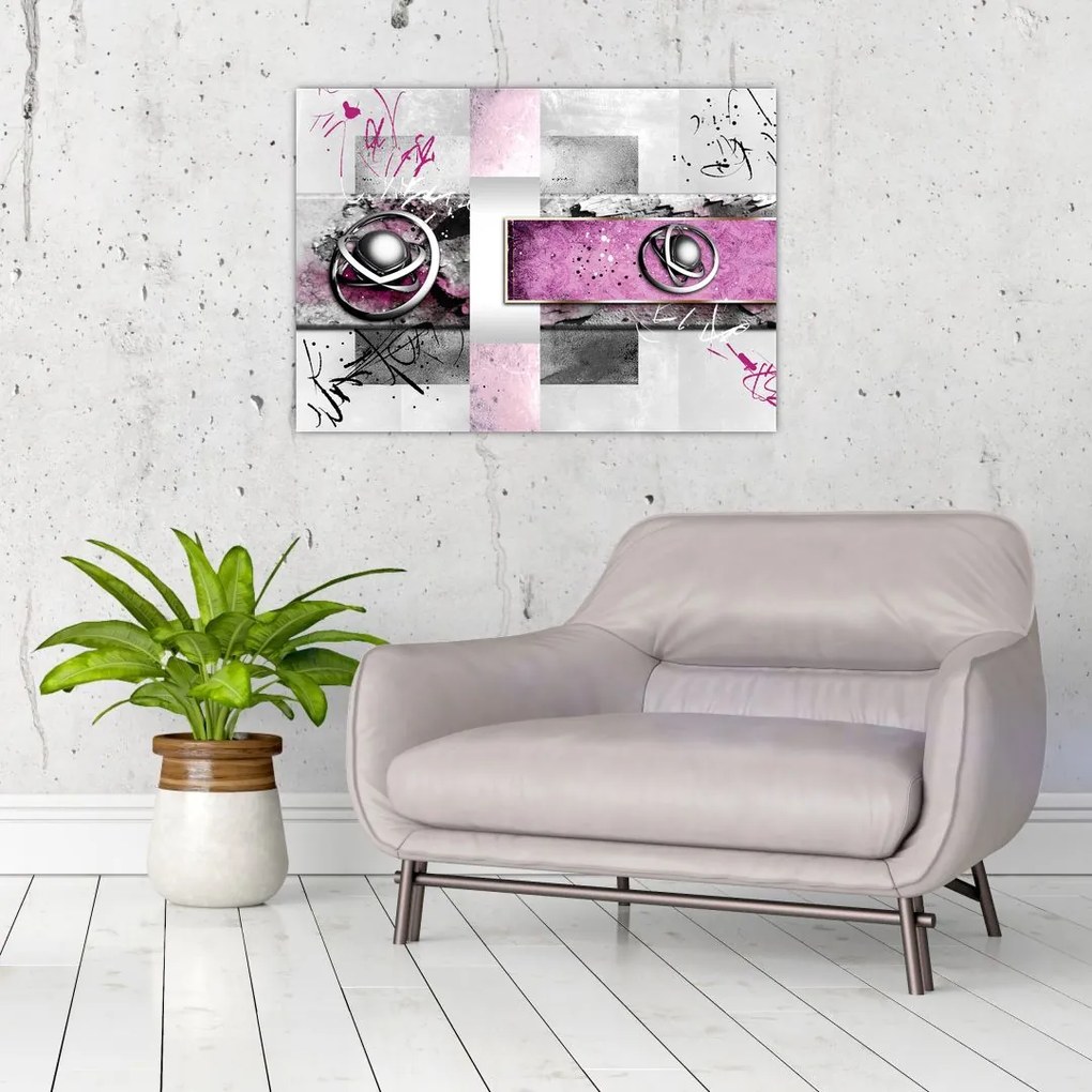 Obraz abstrakcji (70x50 cm)