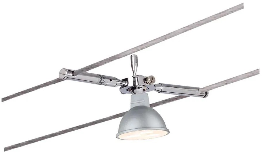 Paulmann 94147 - 1xGU5,3/10W TOGO 12V reflektor matowy chrom