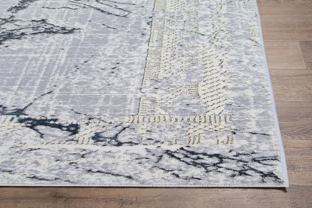 Dywan vintage Beyond Marmurek szary 240 cm x 330 cm