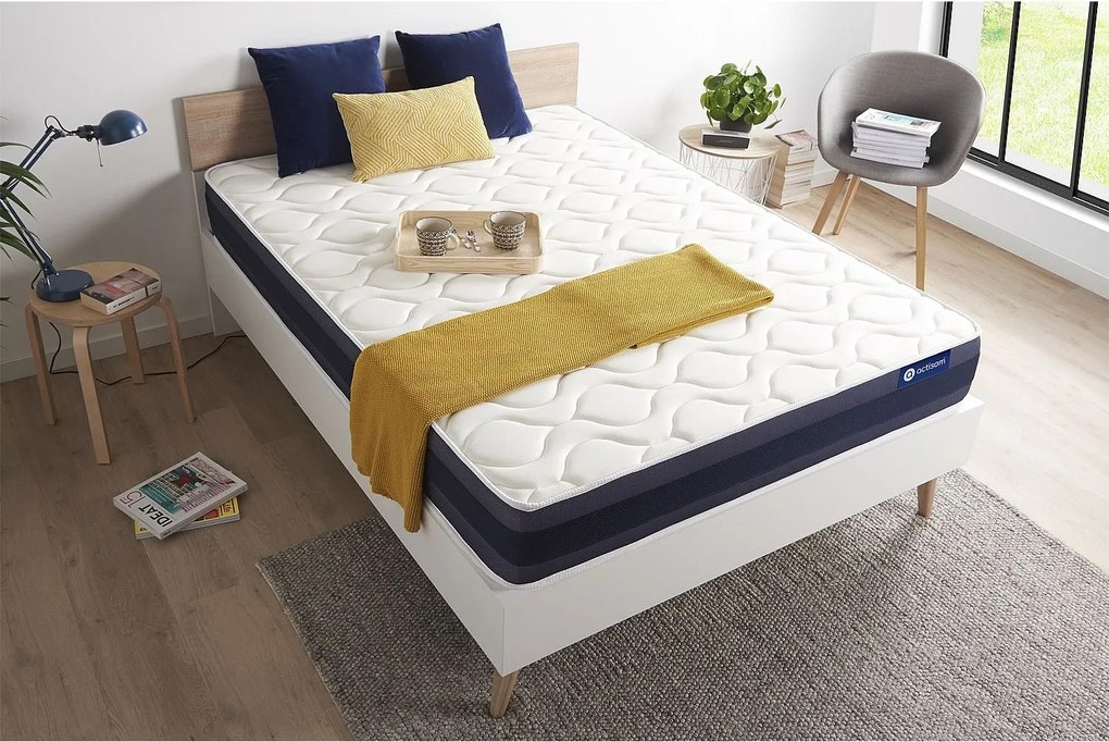 Materac Actilatex morpho 180x220cm, Grubosc : 24 cm, Lateks i pianka z pamiecia ksztaltu, Zrównowazony, 5 stref komfortu