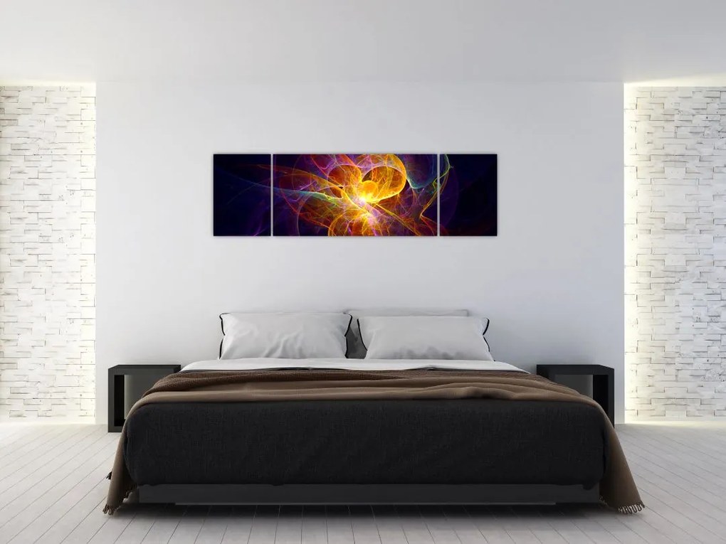 Abstrakcyjny obraz (170x50 cm)