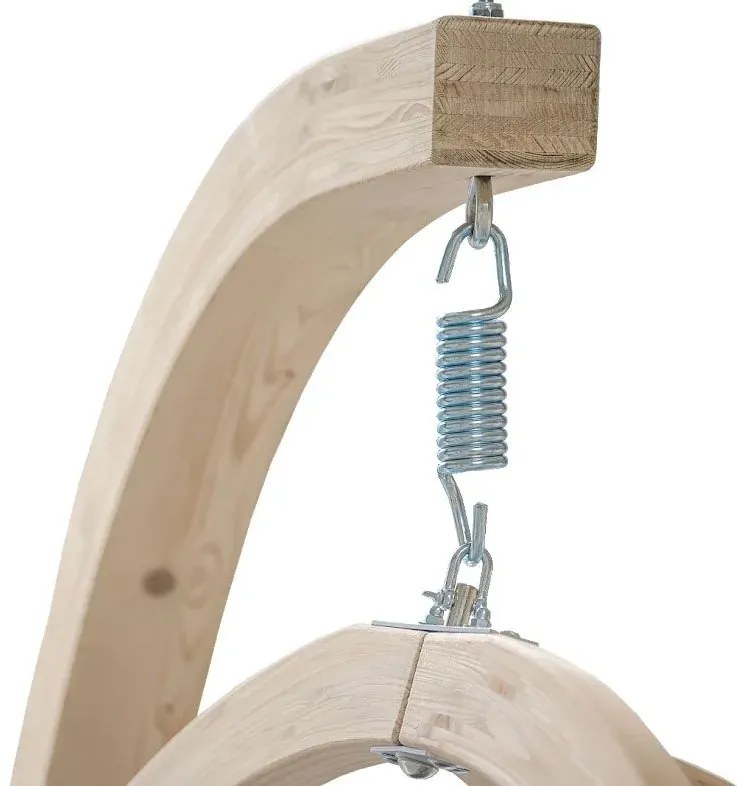 Zielony fotel wiszący jajo C5-K63