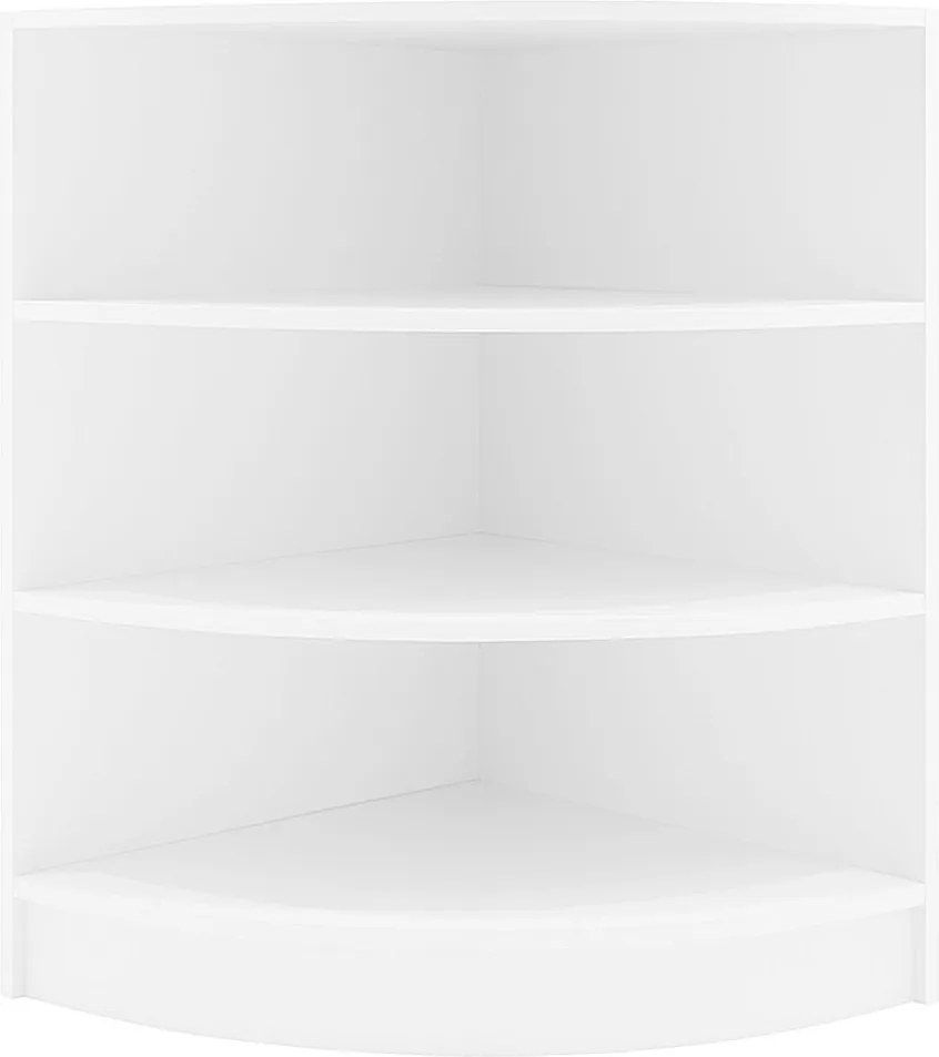 Lada narożna do sklepu detalicznego LM60 - biała