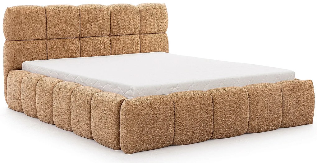 Pomarańczowe łóżko chmurka 5 rozmiarów L0-N47