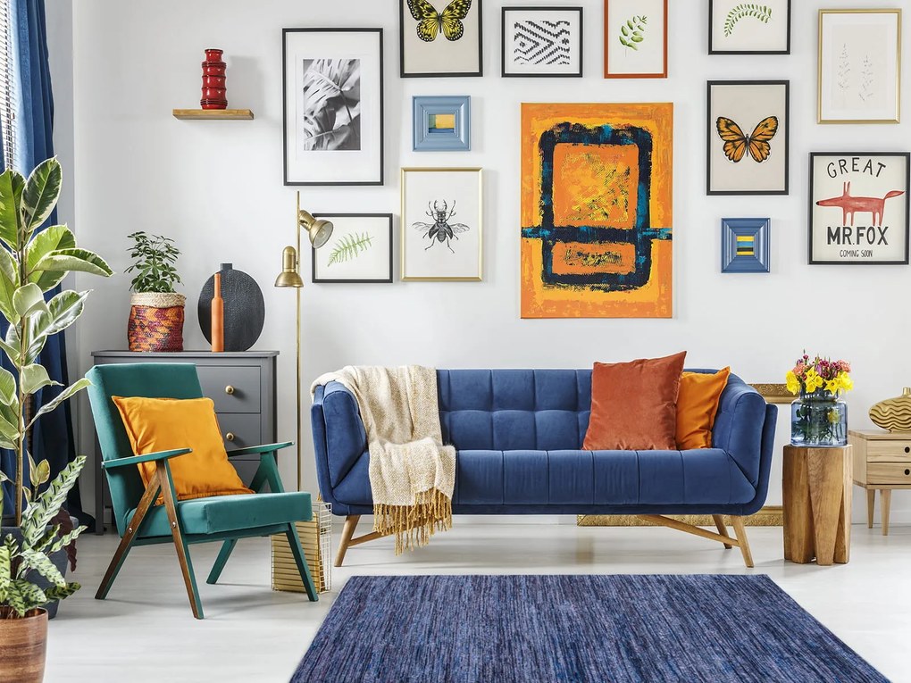 Dywan bawełniany Pescara multikolor 160 cm x 230 cm