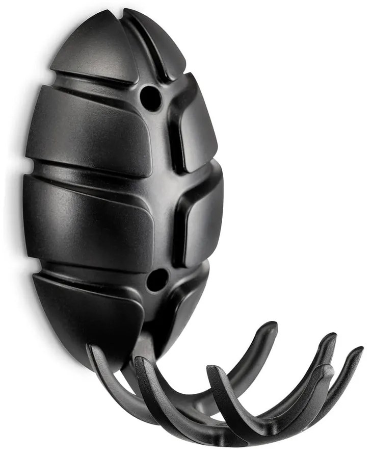 Czarny haczyk ścienny Bug – Spinder Design