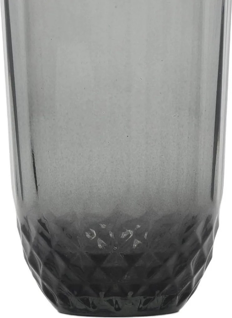 Szklanka z szarego szkła, 345 ml