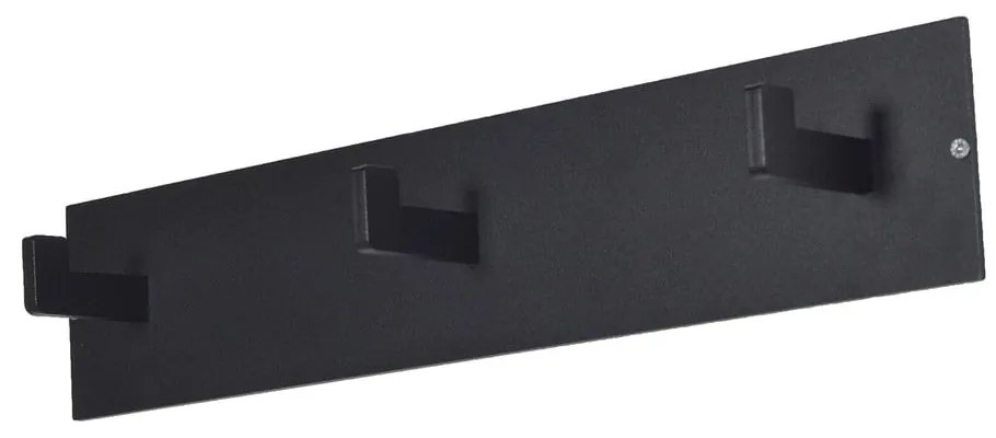 Czarny metalowy wieszak ścienny 50 cm Leatherman – Spinder Design