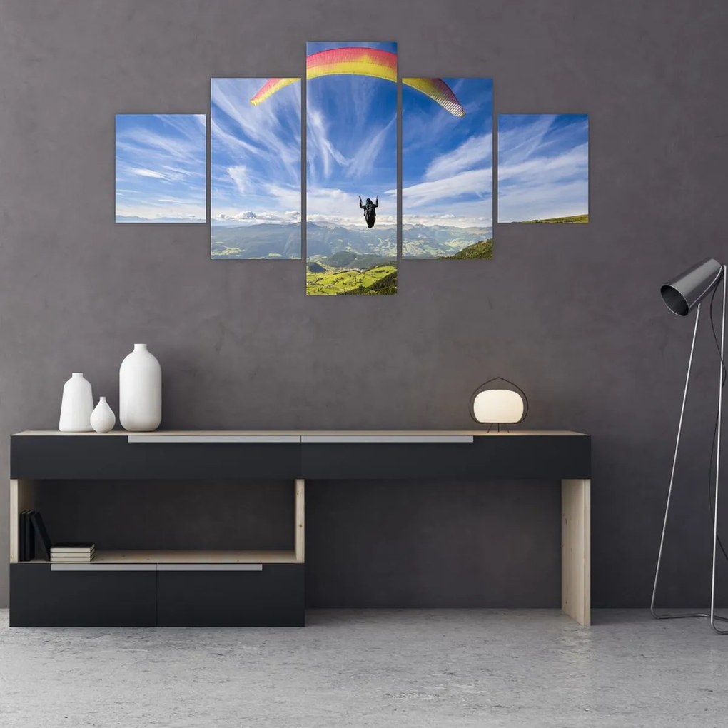Obraz - Paralotniarstwo (125x70 cm)