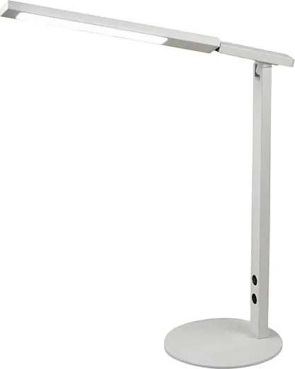 Ideal - Lampa stołowa Fabas Luce biała - Zintegrowana dioda LED 10 W z możliwością przyciemniania dotykowego CCT (3000 K, 4000 K, 5000 K, 6000 K)