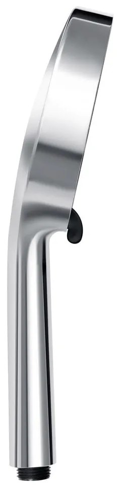Plastikowa słuchawka prysznicowa w kolorze srebra ø 12 cm Softwater – Wenko